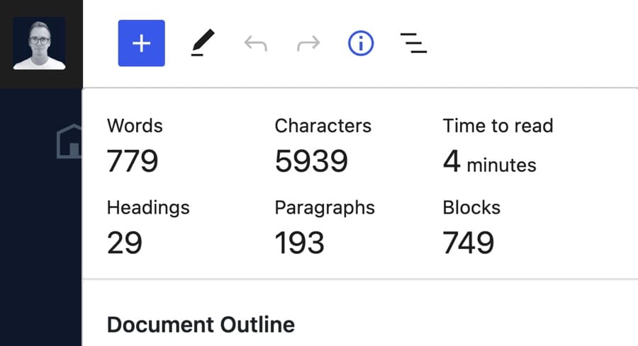 The presentation was composed of 749 individual blocks that make up 21 slides.